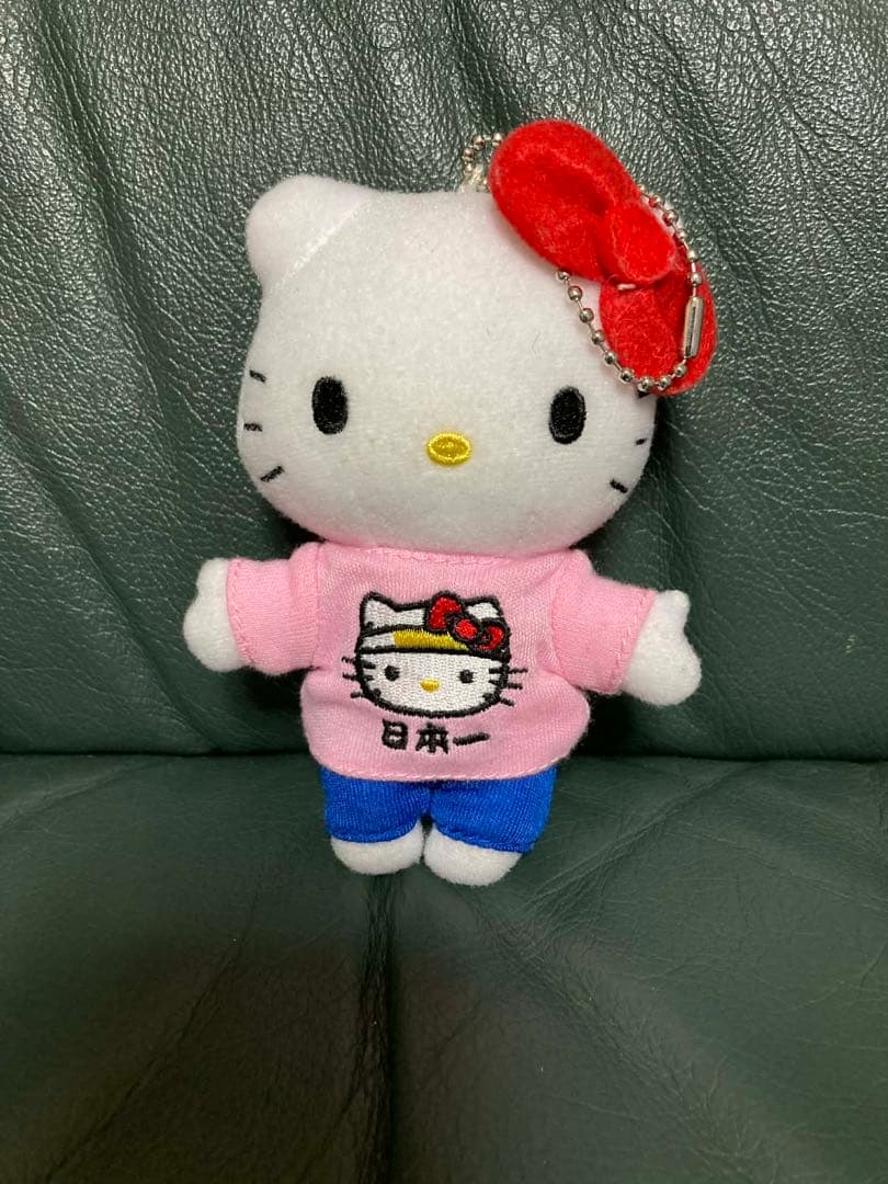 ハローキティ ご当地ぬいぐるみマスコットキーチェーン桃太郎岡山