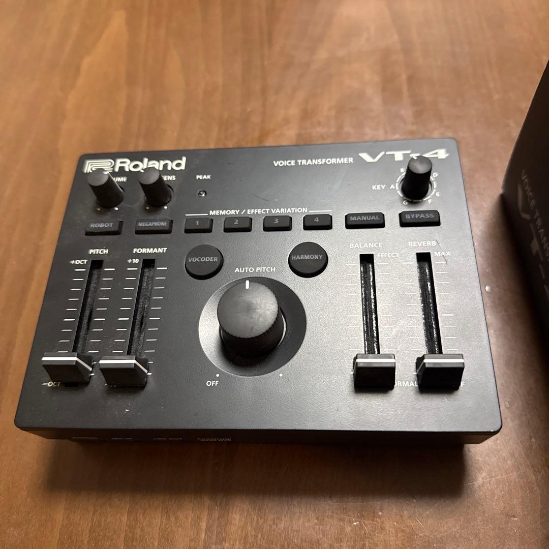 Roland VT-4 ボイストランスフォーマー【動作確認済】 Roland - Blog - Support - 【SUPPORT】ボイス・トランスフォーマー