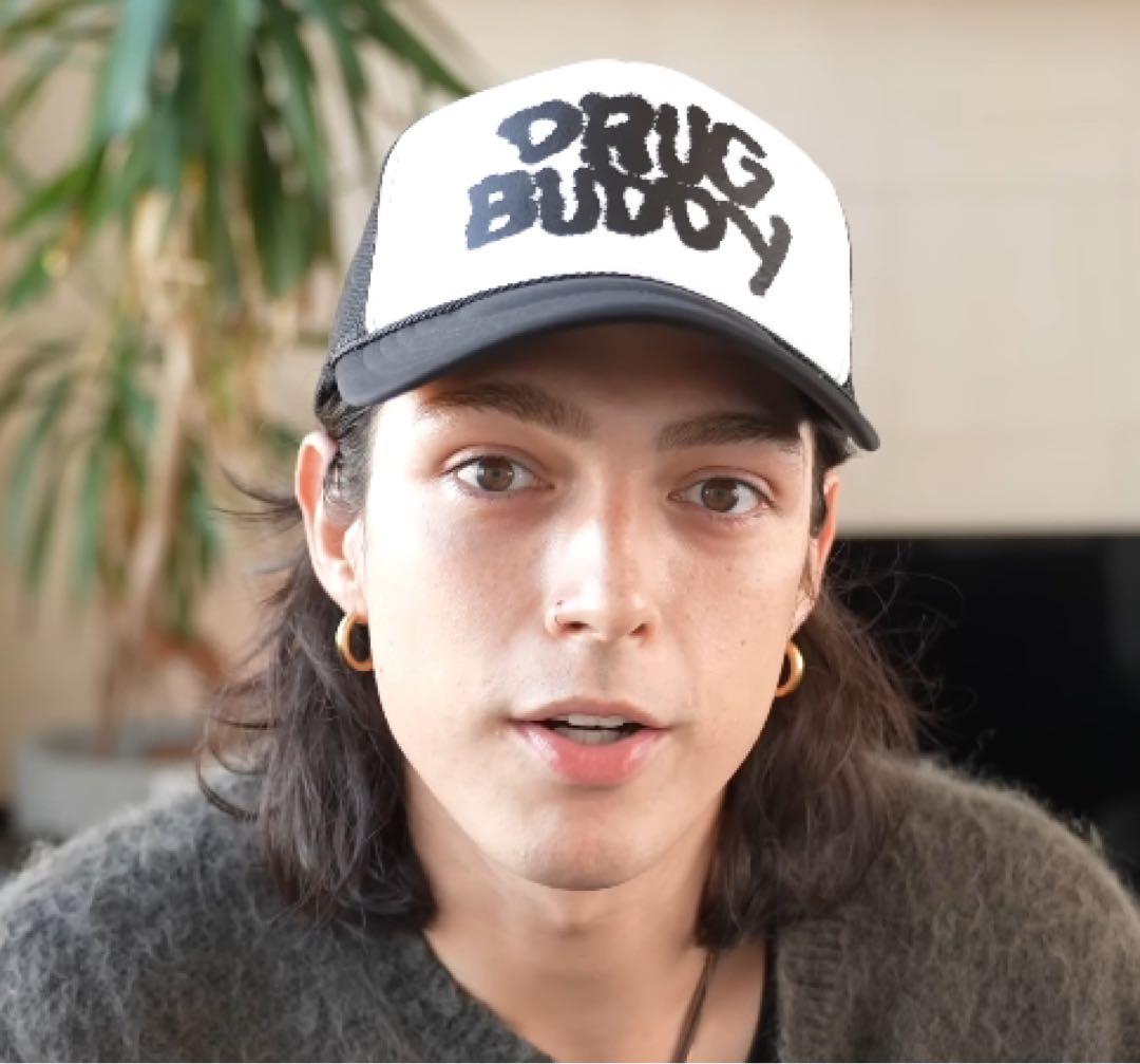 fucking awesome drug buddy trucker hat