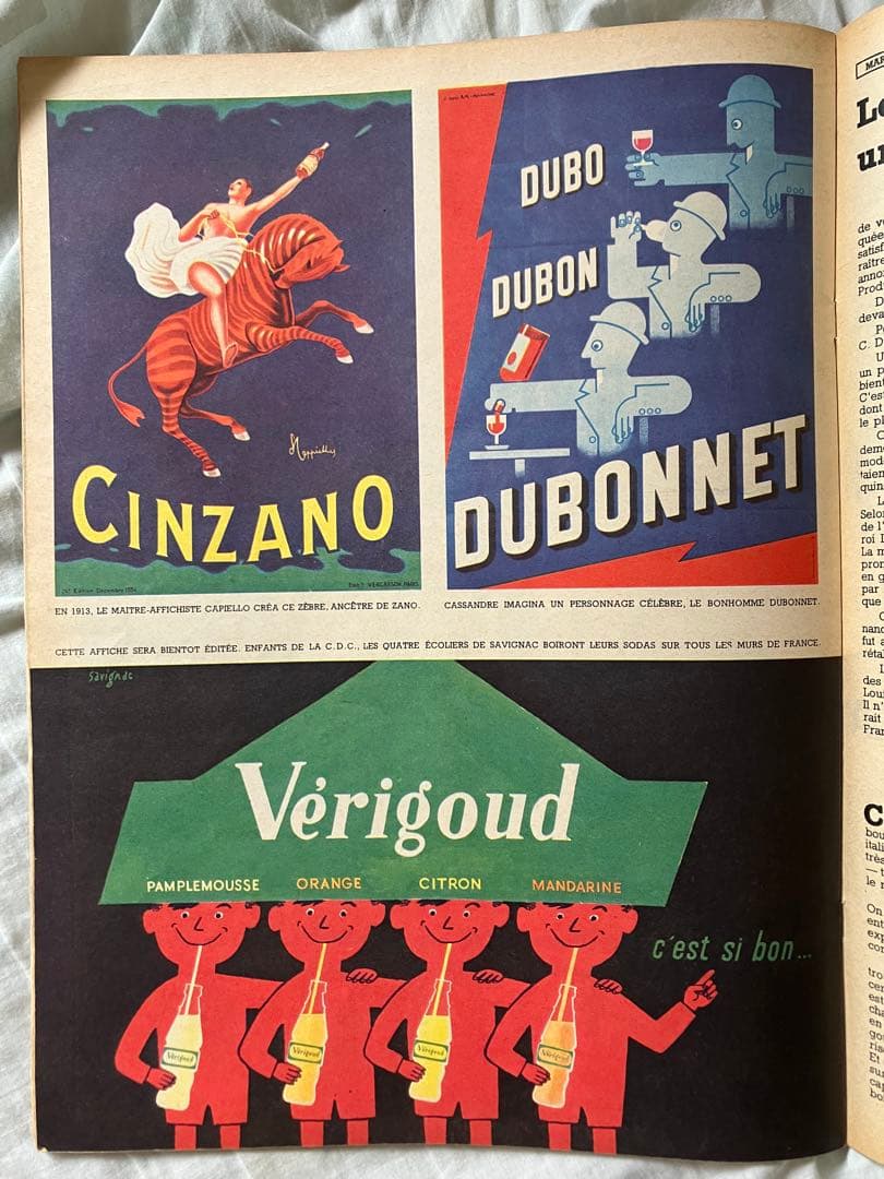 超希少】サヴィニャック Mobil ガソリン オリジナル広告掲載雑誌LIFE