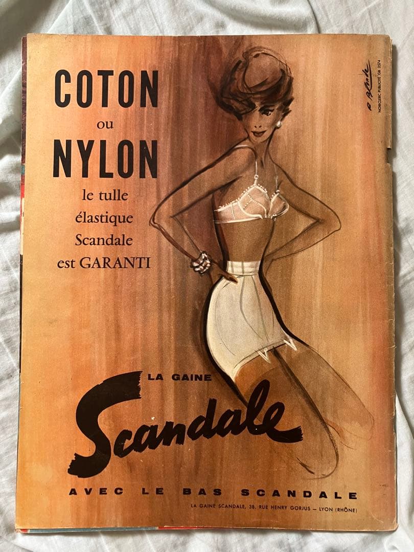 超希少】サヴィニャック Mobil ガソリン オリジナル広告掲載雑誌LIFE