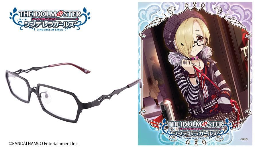【新品未使用】アイドルマスターコラボメガネ 白坂小梅モデル 執事眼鏡