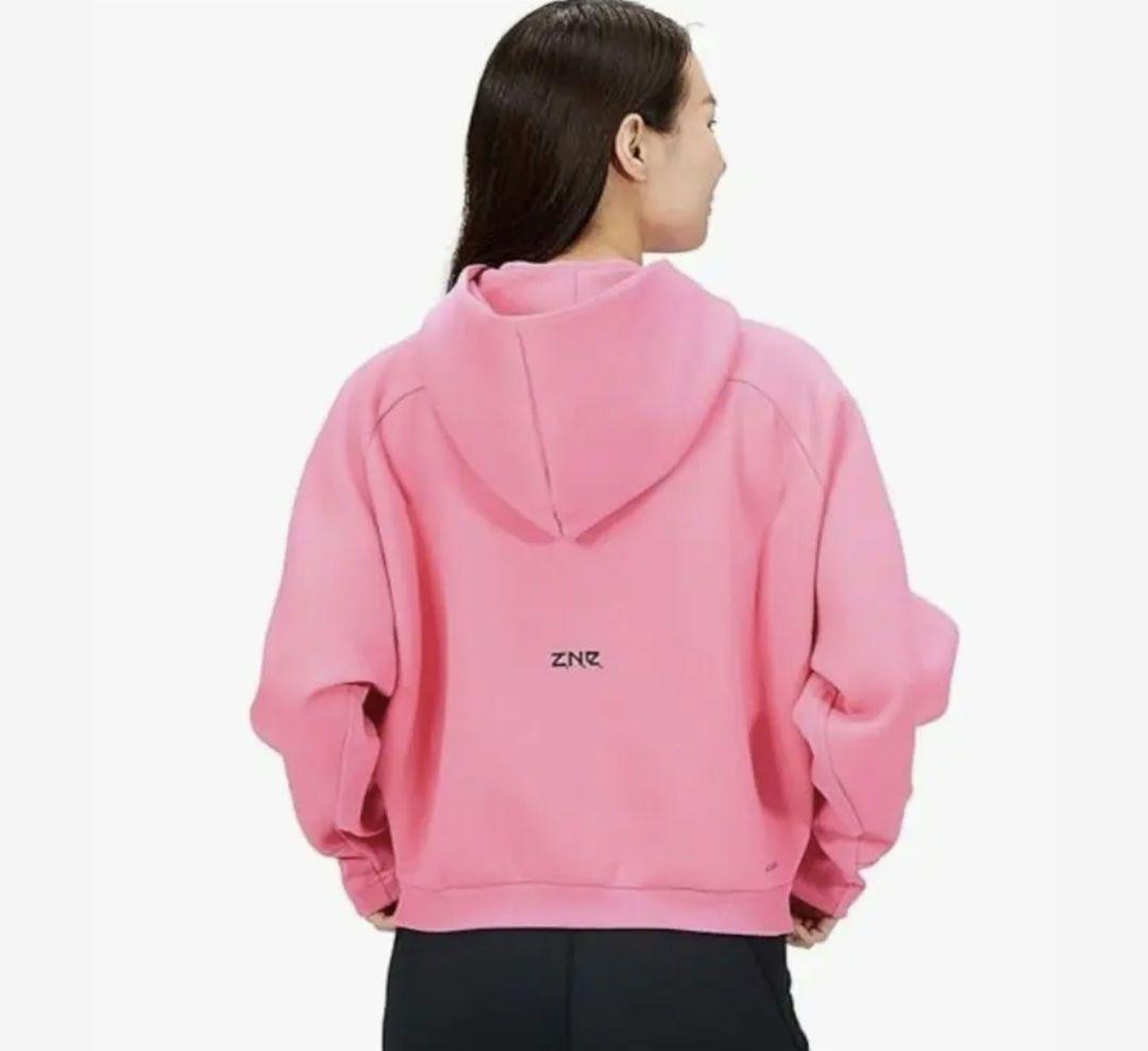 adidas z.n.e. フーディIN5131 アディダス ピンクパーカー S - メルカリ