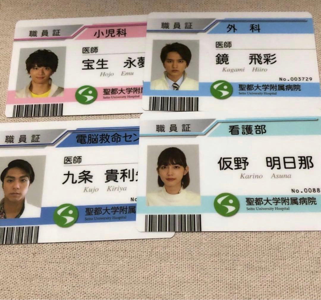 仮面ライダーエグゼイド 聖都大学附属病院 ネックストラップ ブルー