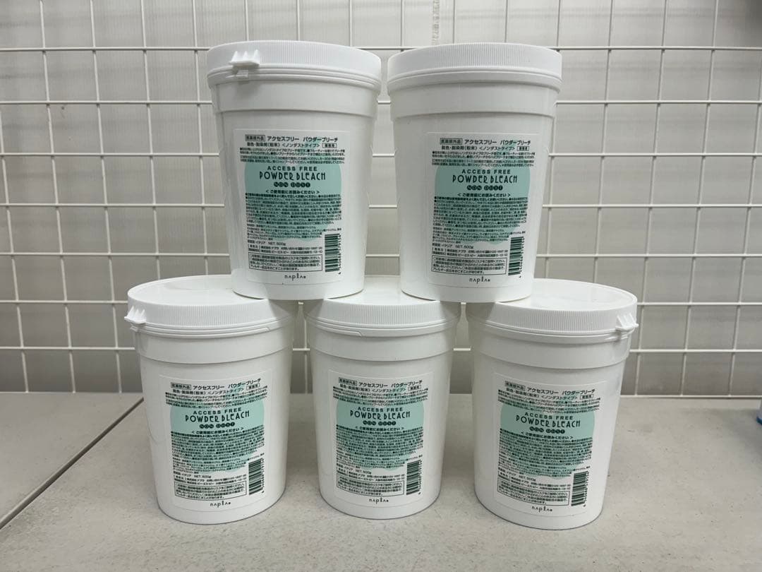 ACCESS FREE POWDER BLEACH 500g, 5個セット