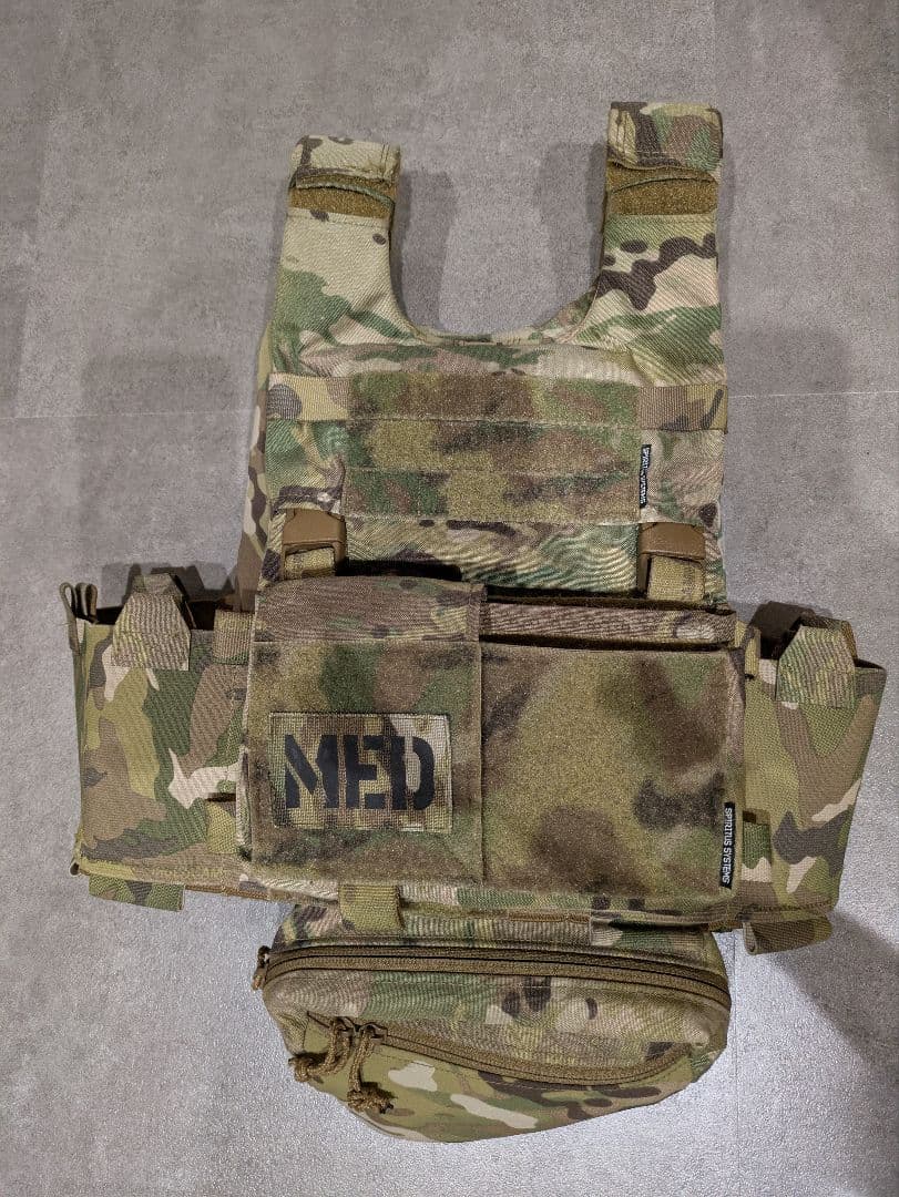 実物spiritus systems Lv119overt プレートキャリア