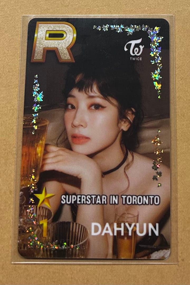 TWICE ssjyp リアルカード トレカ ダヒョン トロント - メルカリ