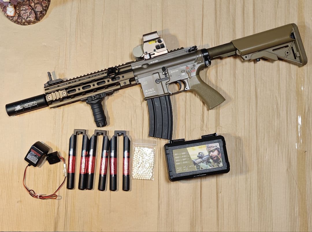 [購入者決定]東京マルイ次世代電動ガンHK416デルタ付属多数 次世代電動ガン「DELTA HK416」の姿も！ 「東京マルイフェスティバル