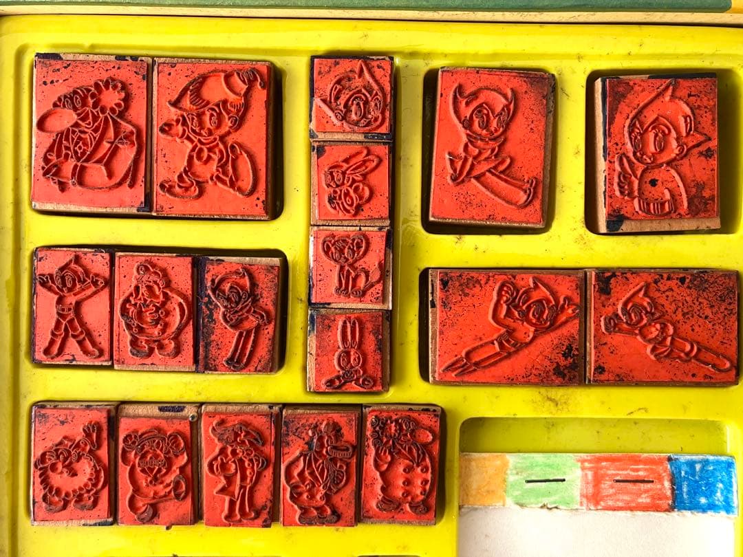 鉄腕アトムスタンプセット 手塚治虫 昭和レトロ おもちゃ - メルカリ