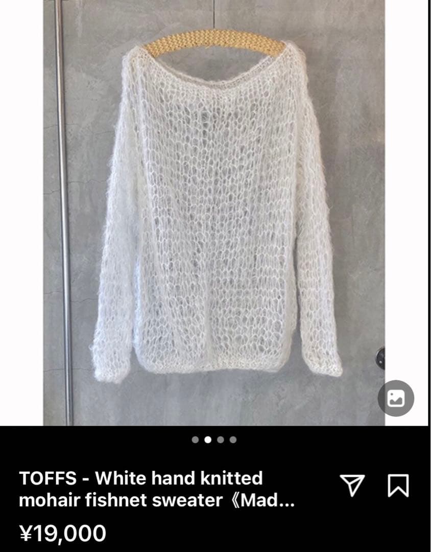 birthdeath モヘアニット】 - メルカリ