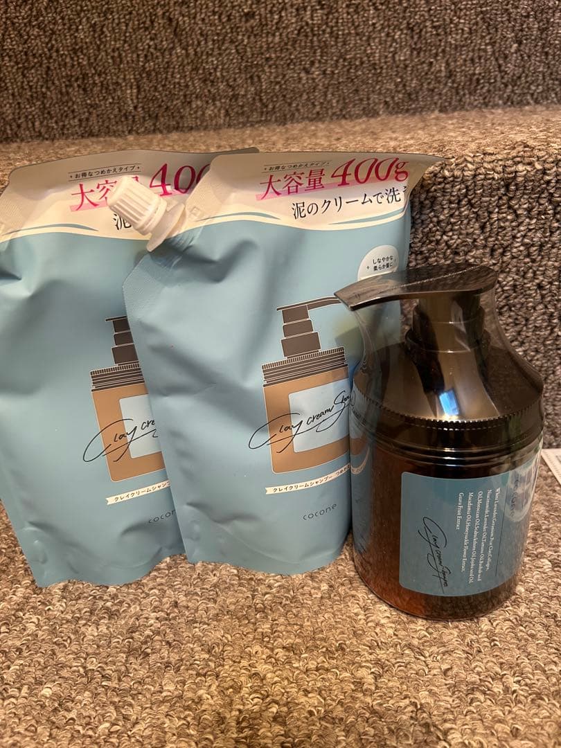 ココネ　シャンプー クリームタイプ 本体、詰替