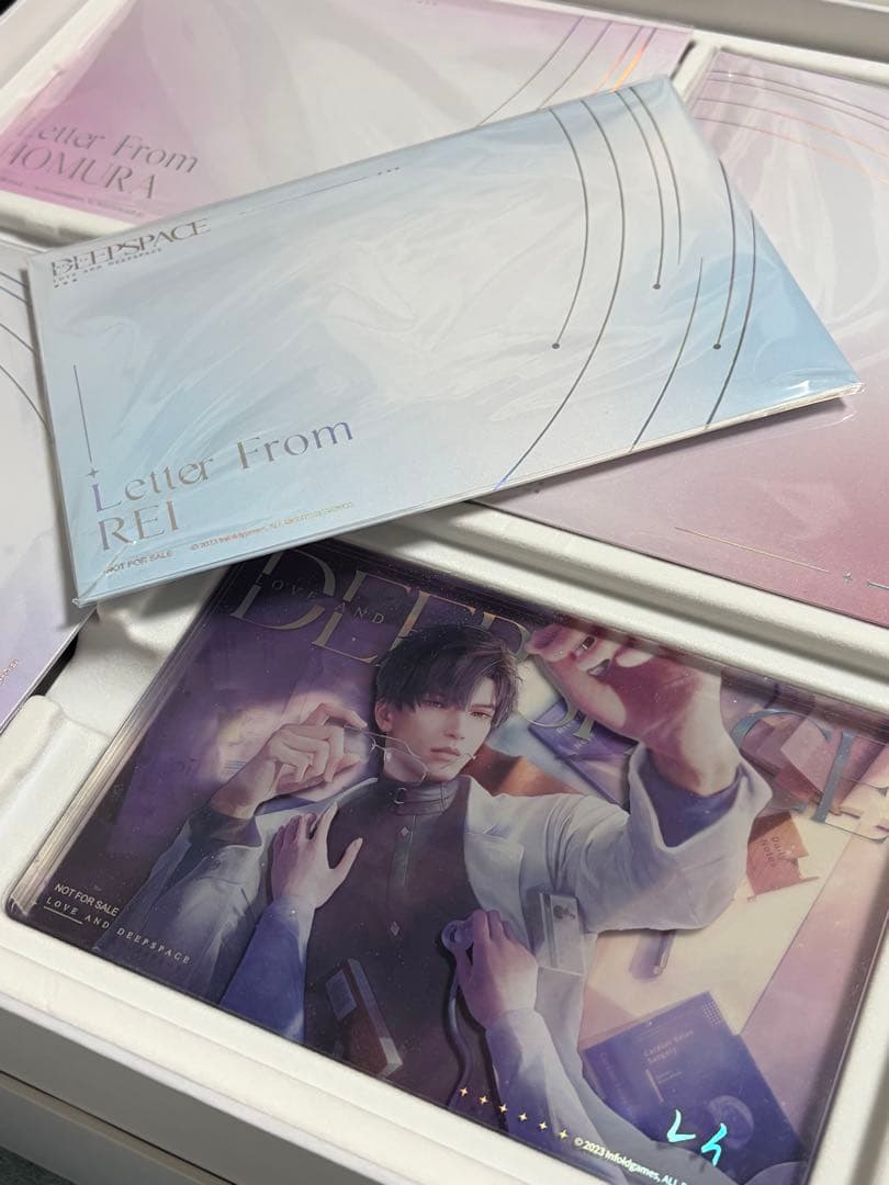 恋と深空レイ アクリルブロック・レター - メルカリ