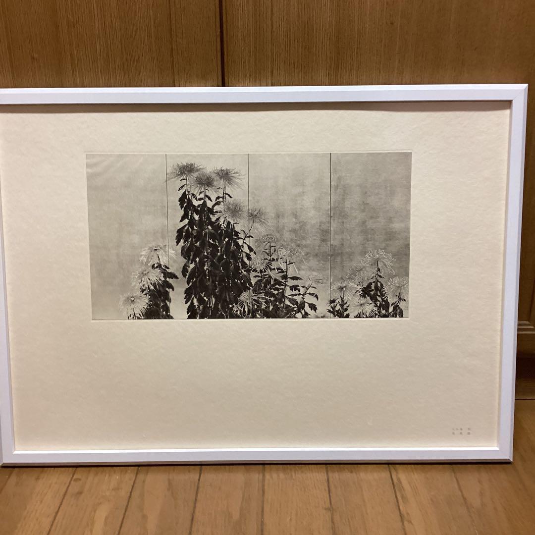 天才画家速水御舟 作品集大作編 便利堂監修 画集 NO 10 【菊花図