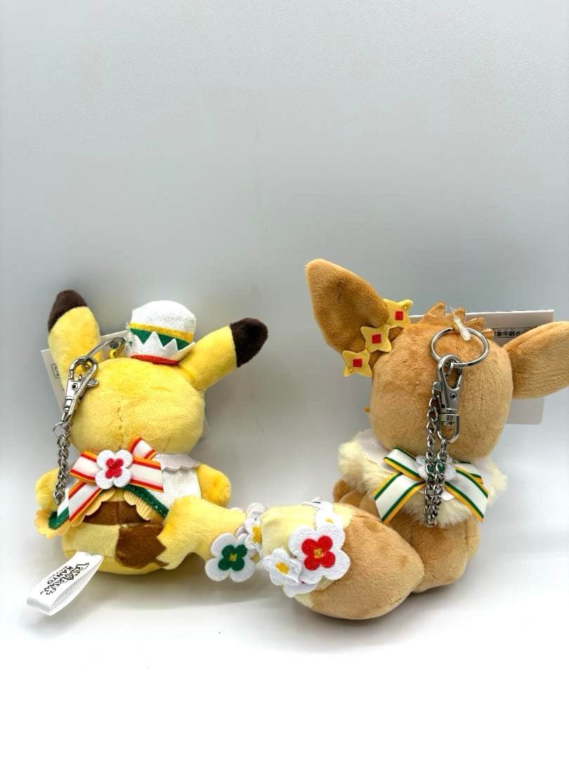 ポケパークカントー 限定 ピカチュウ・イーブイ マスコット