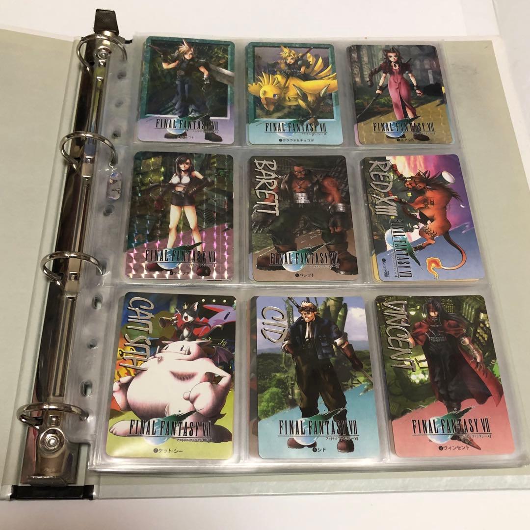 FF7 ファイナルファンタジー7 カードダス全100種コンプリートセット