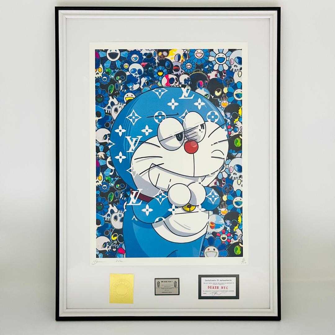DEATH NYC 世界限定100枚アートポスター ドラえもん×LV - メルカリ