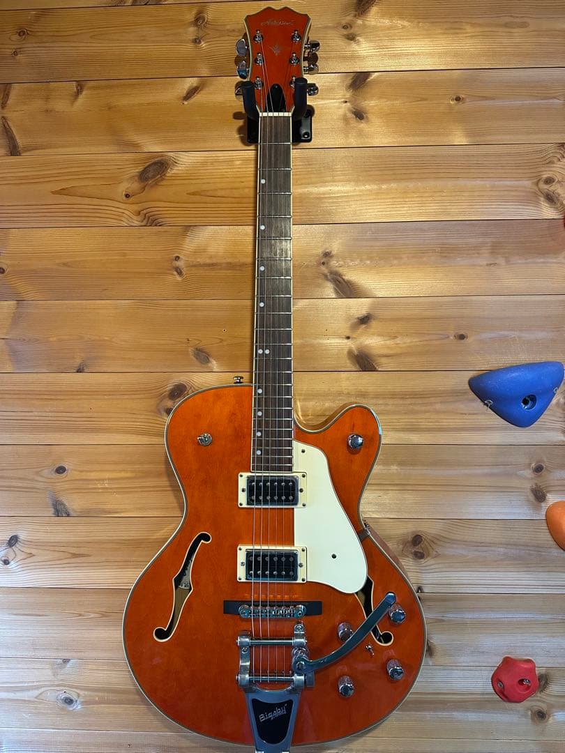 早い者勝ち！ARIA ProⅡ FA-800 オレンジ グレッチコピーモデル - メルカリ