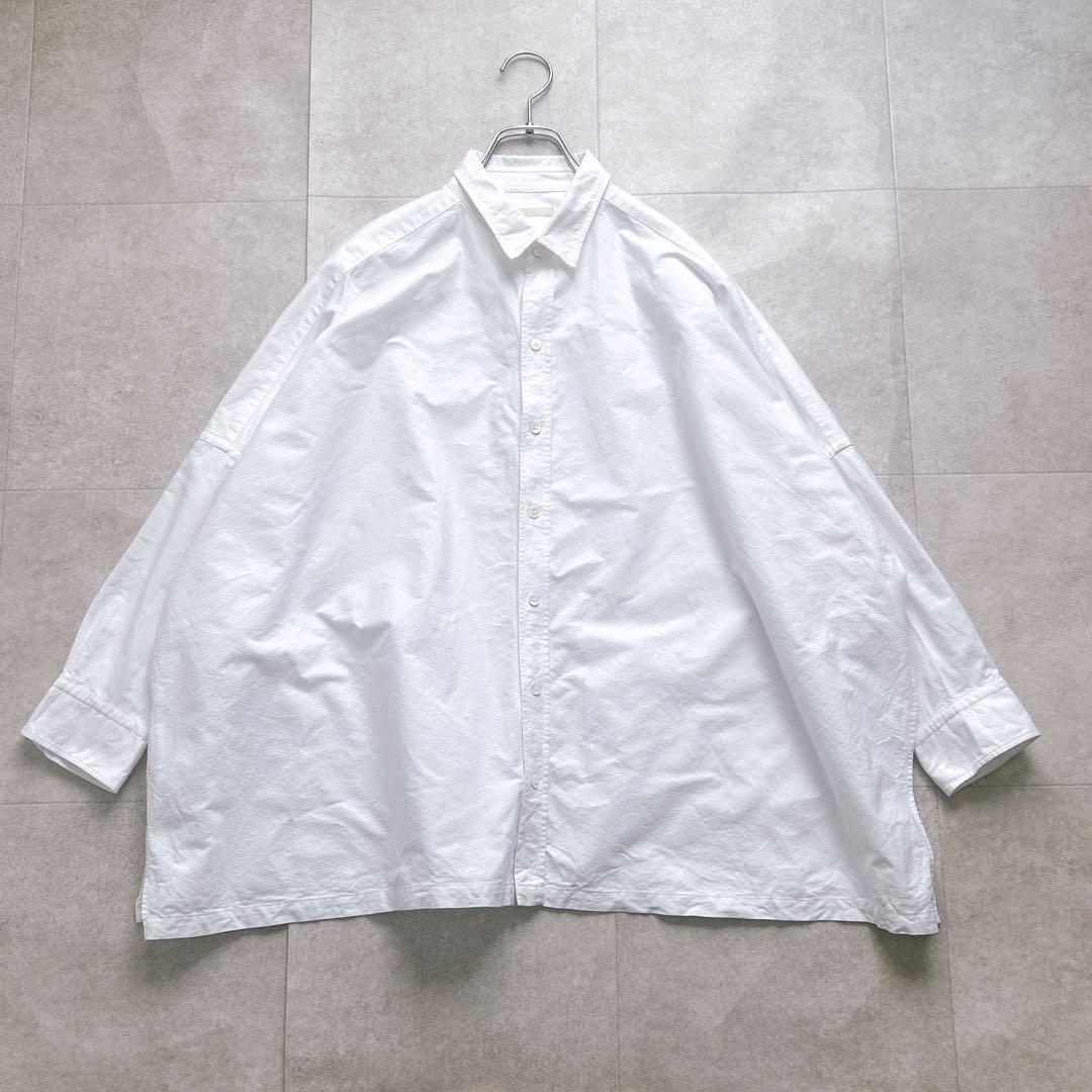 plageプラージュ OX Poncho シャツ オックス ホワイト 2025年 - メルカリ