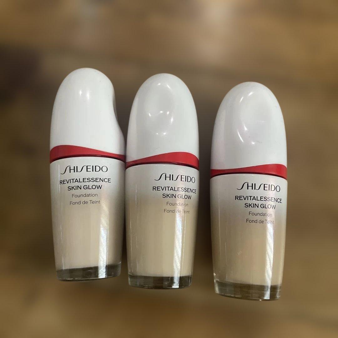 SHISEIDO REVITAL-ESSENCE SKIN GLOW 3本セット