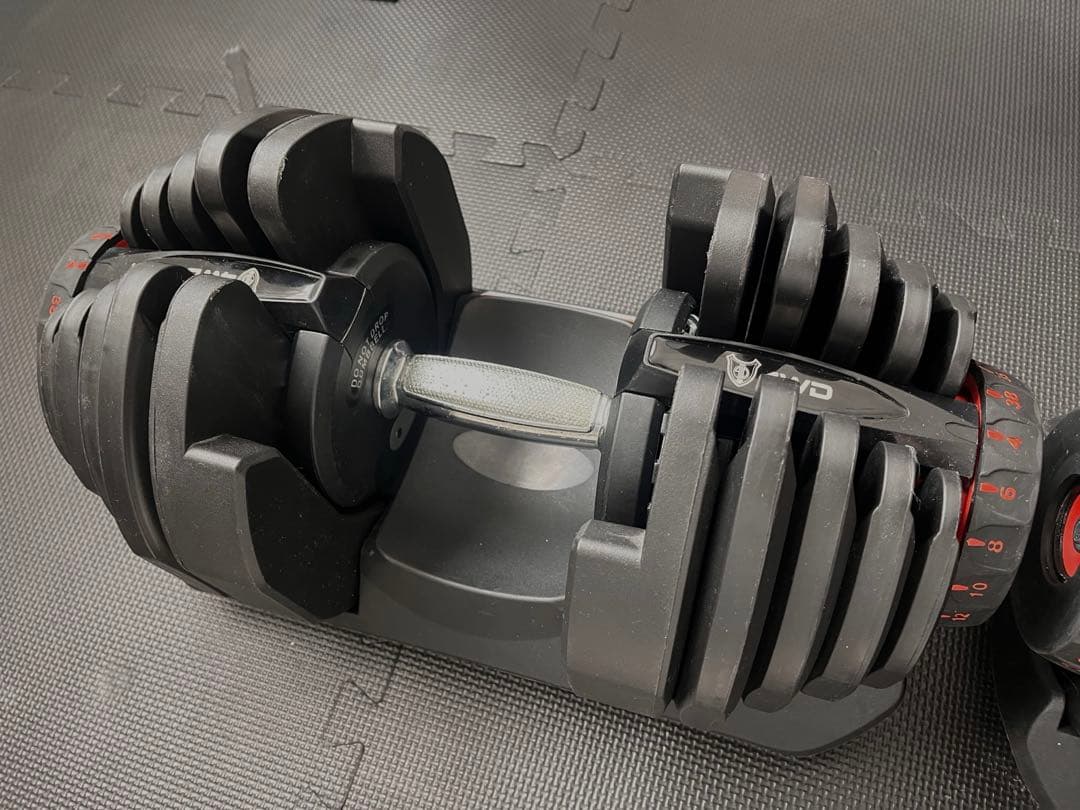 4WD 可変式ダンベル 4kg〜38kg 2個セット セット品 ②