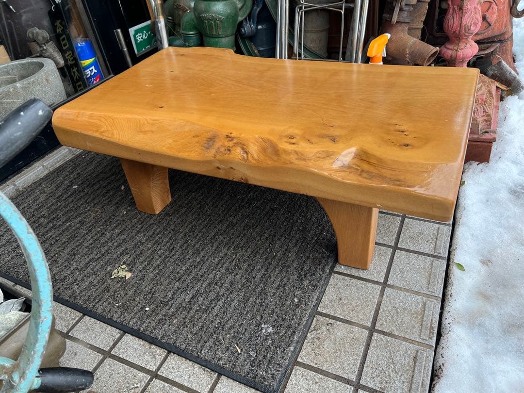 座卓、 切り株座卓、 一枚板座卓、 一枚板テーブル、 切り株テーブル