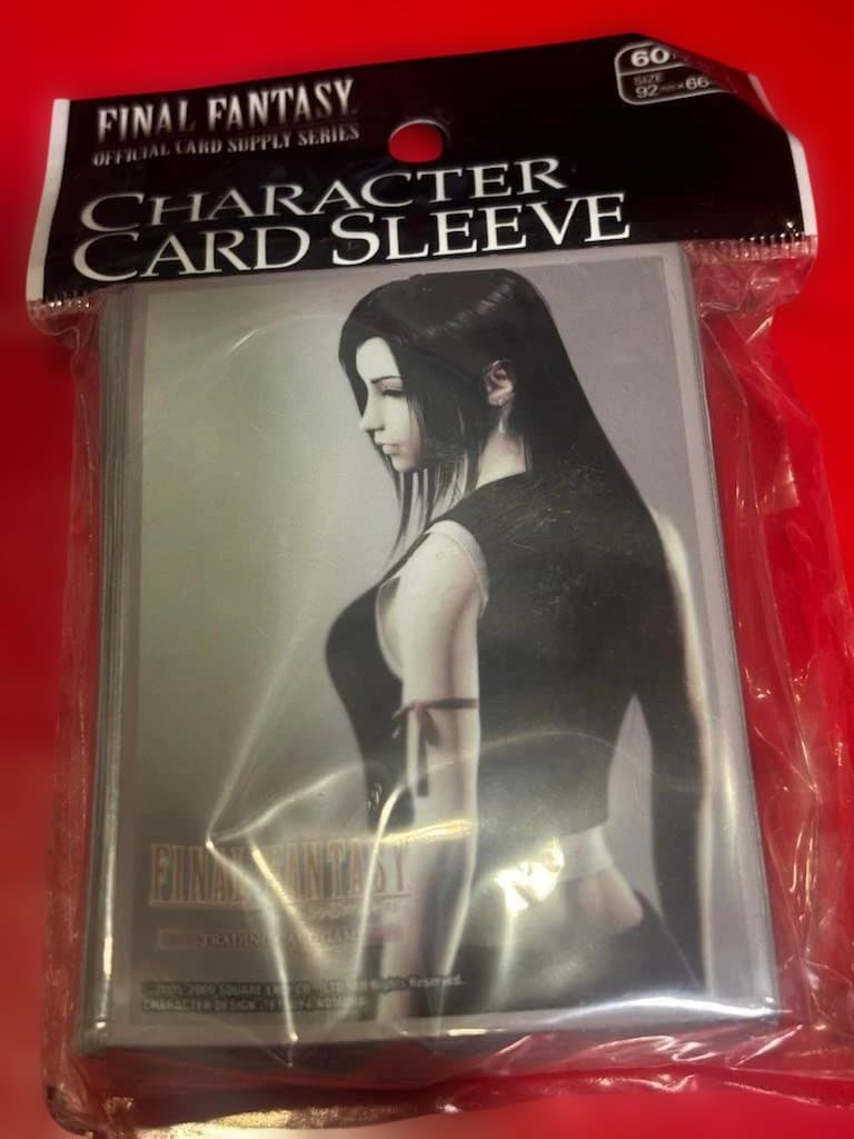 FF7　ファイナルファンタジーⅦ　アドベントチルドレン　ティファ　スリーブ ファイナルファンタジー VII アドベントチルドレン カードスリーブ