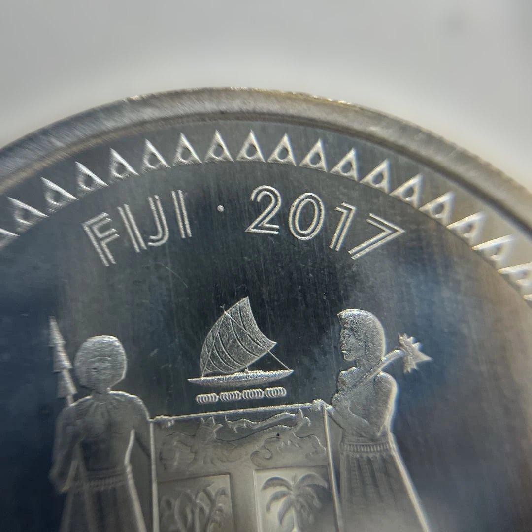 純銀】HOKUSAI “THE GREAT WAVE” フィジー 銀貨1ドル