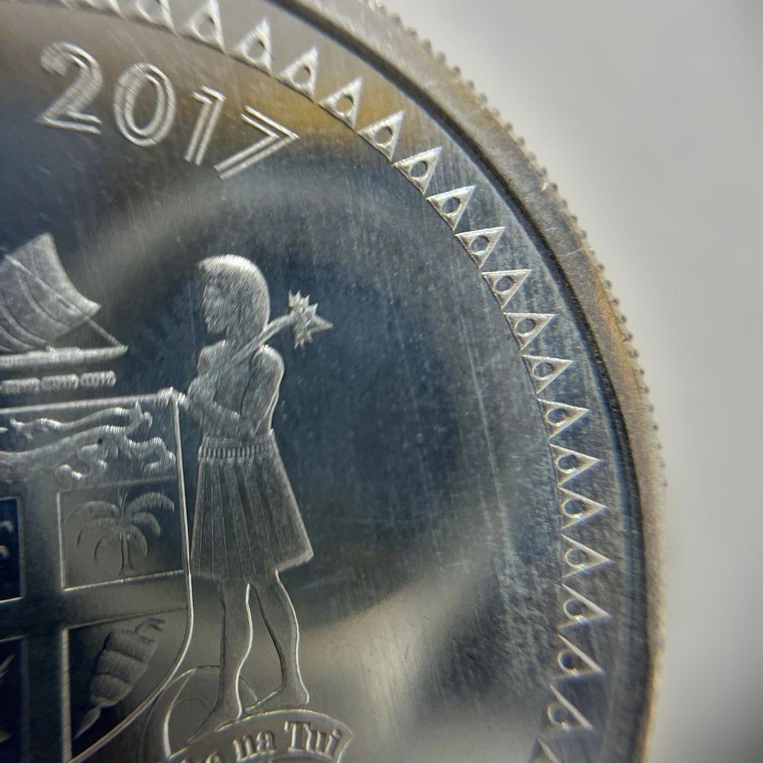 純銀】HOKUSAI “THE GREAT WAVE” フィジー 銀貨1ドル