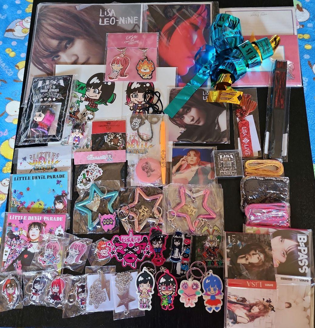 LiSAグッズ　まとめ売り LiVE is Smile Always～i SCREAM～」in 日本武道館 販売グッズ