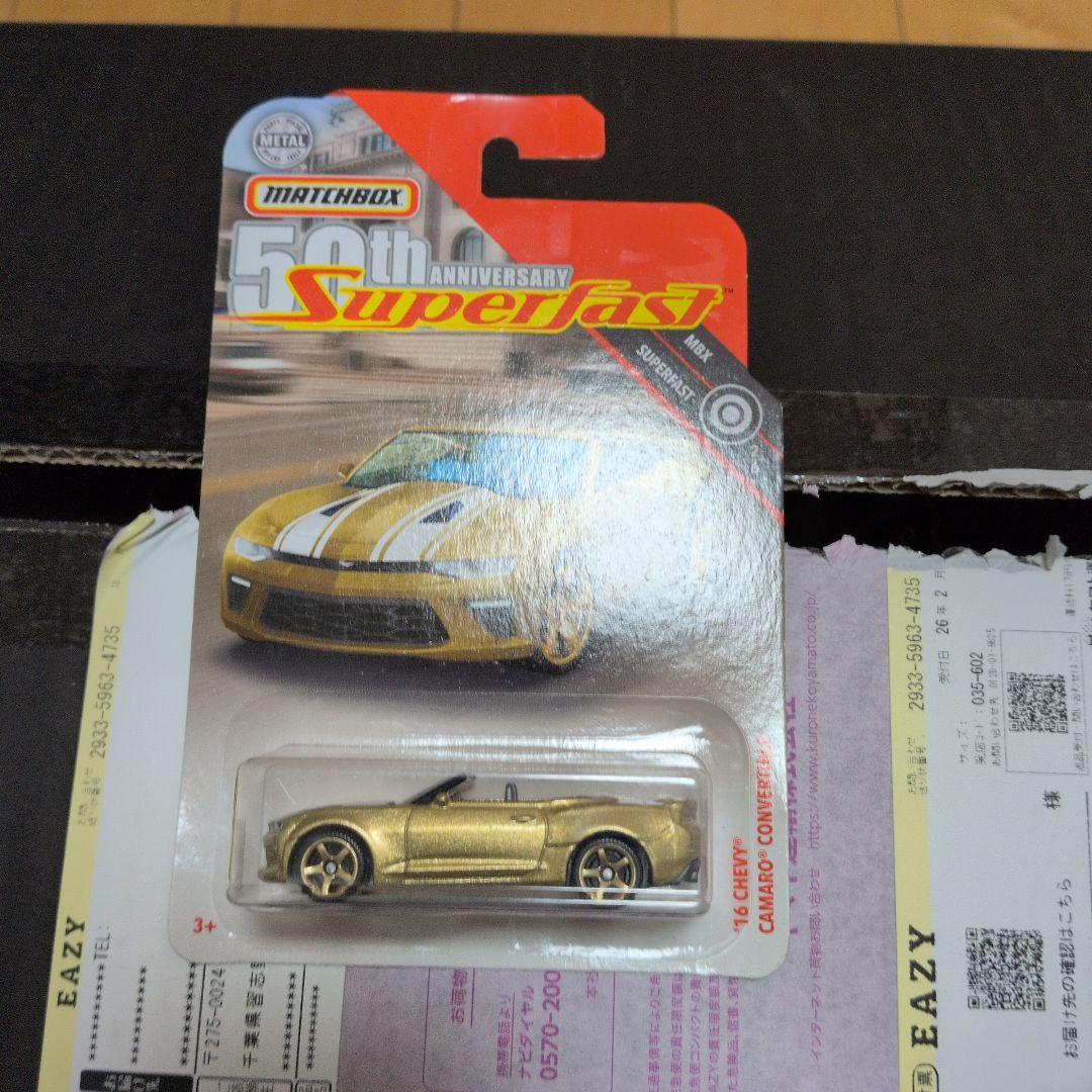 ミニカー 50th Anniversary Camaro Convertible