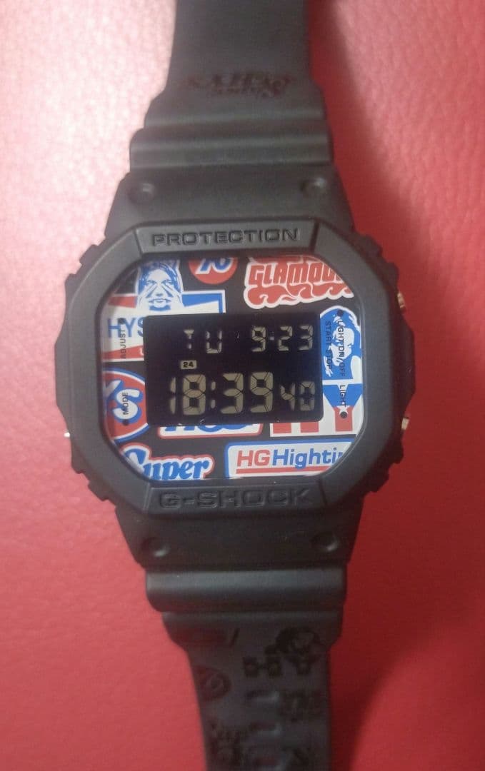 G-SHOCKデジタル時計HYSTERIC GLAMOUR　ヒステリックグラマー