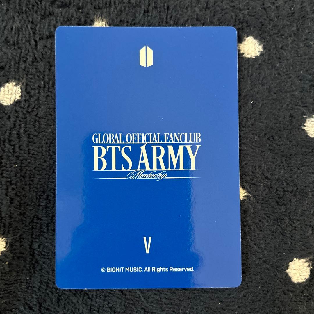 BTS FC特典トレカ V テテ - メルカリ