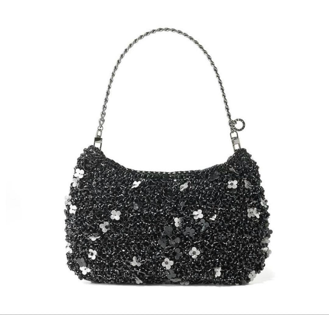 アンテプリマ　フィオリトゥーラ/ショルダー/エナメルブラック