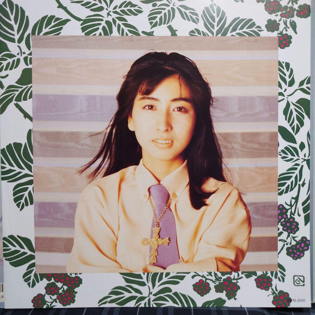 ☆岡村孝子/私の中の微風☆はぐれそうな天使•収録☆レコード☆LP