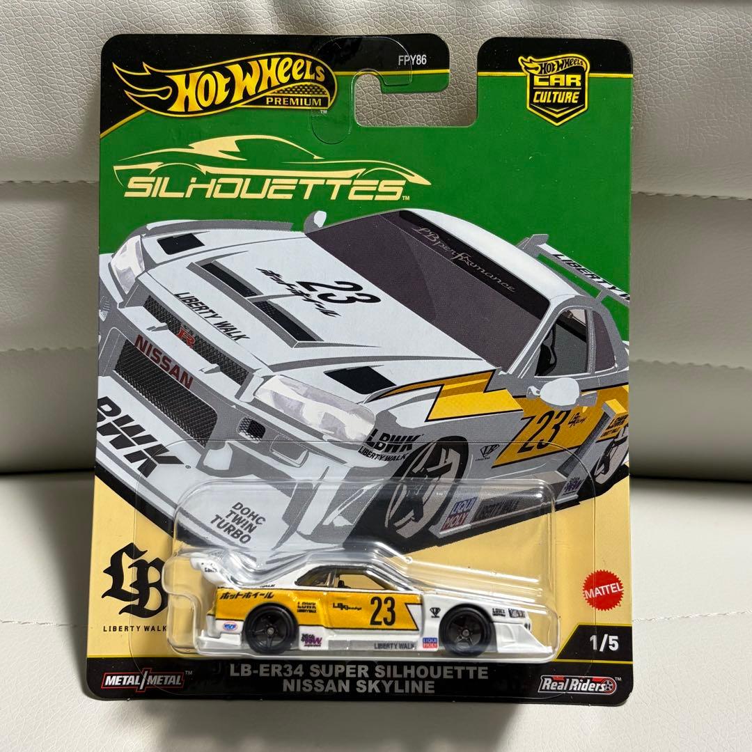 ホットウィール lb er34 スーパーシルエット 日産 スカイライン - メルカリ