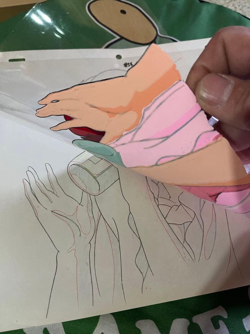 めぞん一刻 六本木朱美 セル画&原画？動画？セット - メルカリ