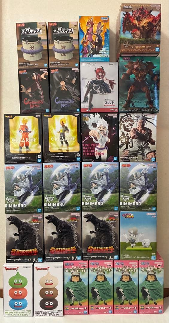 プライズフィギュア 26体セット ドラゴンボール NARUTO など