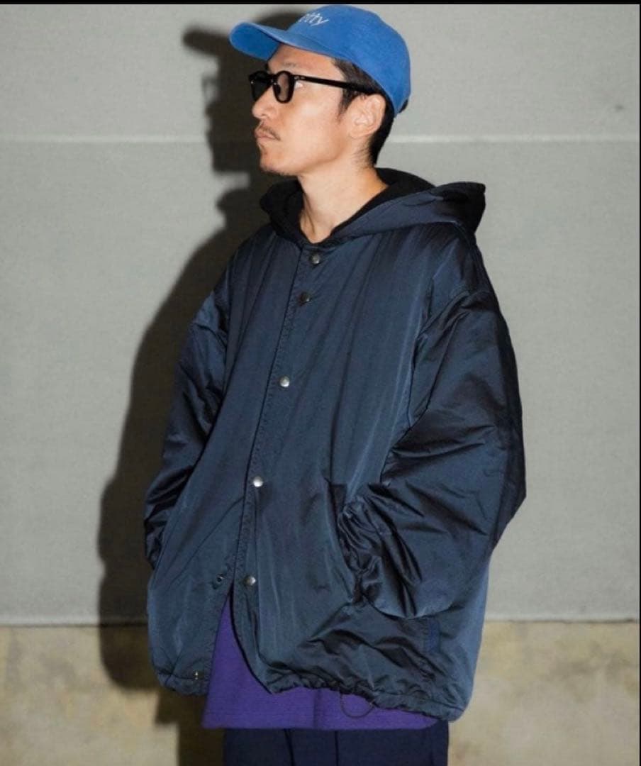 激レア！Dad NYLON COACH PARKA サイズ1 　Wide Dad