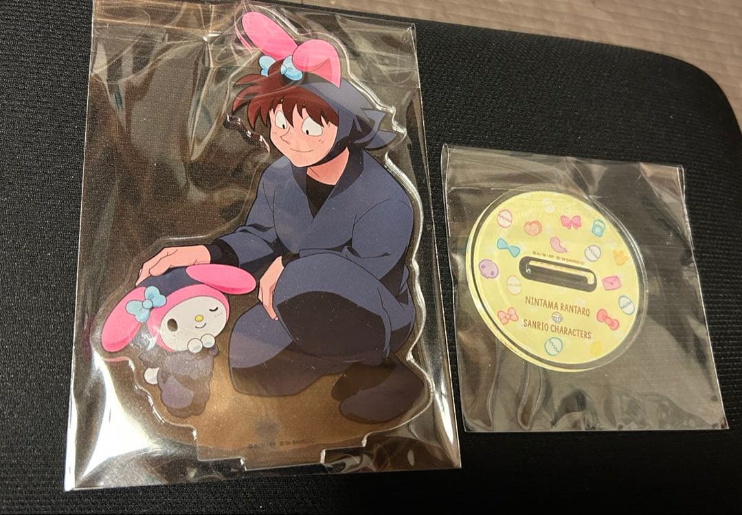 忍たま　土井　きり丸　アクリルスタンド　サンリオ　キティ　クロミ