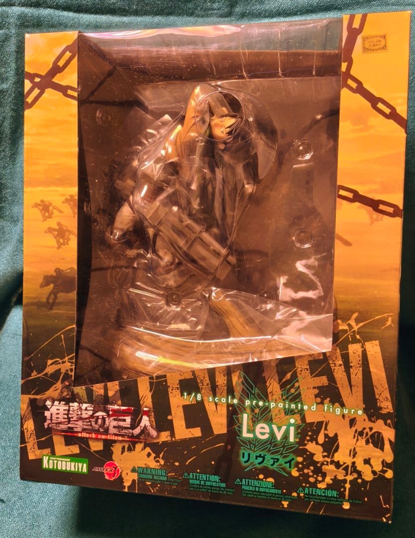 【未開封品】ARTFX J　進撃の巨人 リヴァイ 1/8スケールフィギュア