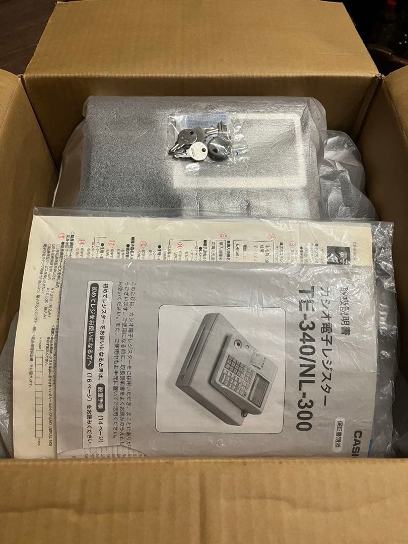 カシオレジスターTE-340 CASIO（カシオ） レジスター TE-400,TE-340用操作キーセット : 店舗