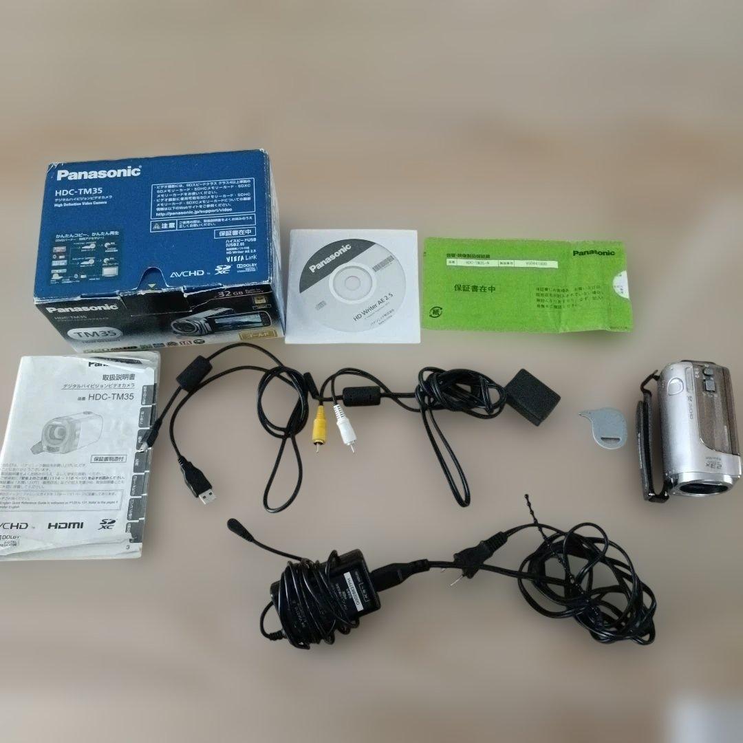 Panasonic デジタルビデオカメラ HDC-TM35 32GB
