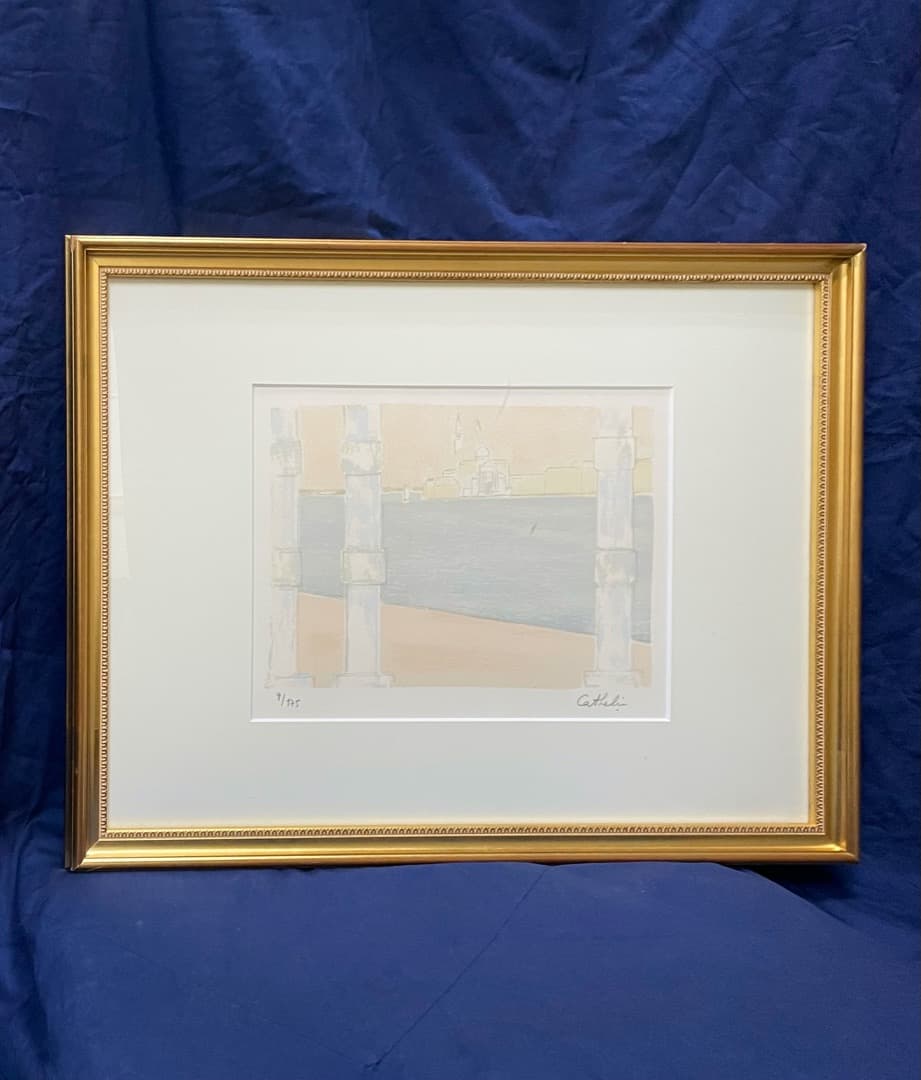 ベルナール・カトラン『ドガーナ海よりサンジョルジョ島を臨む』1983年