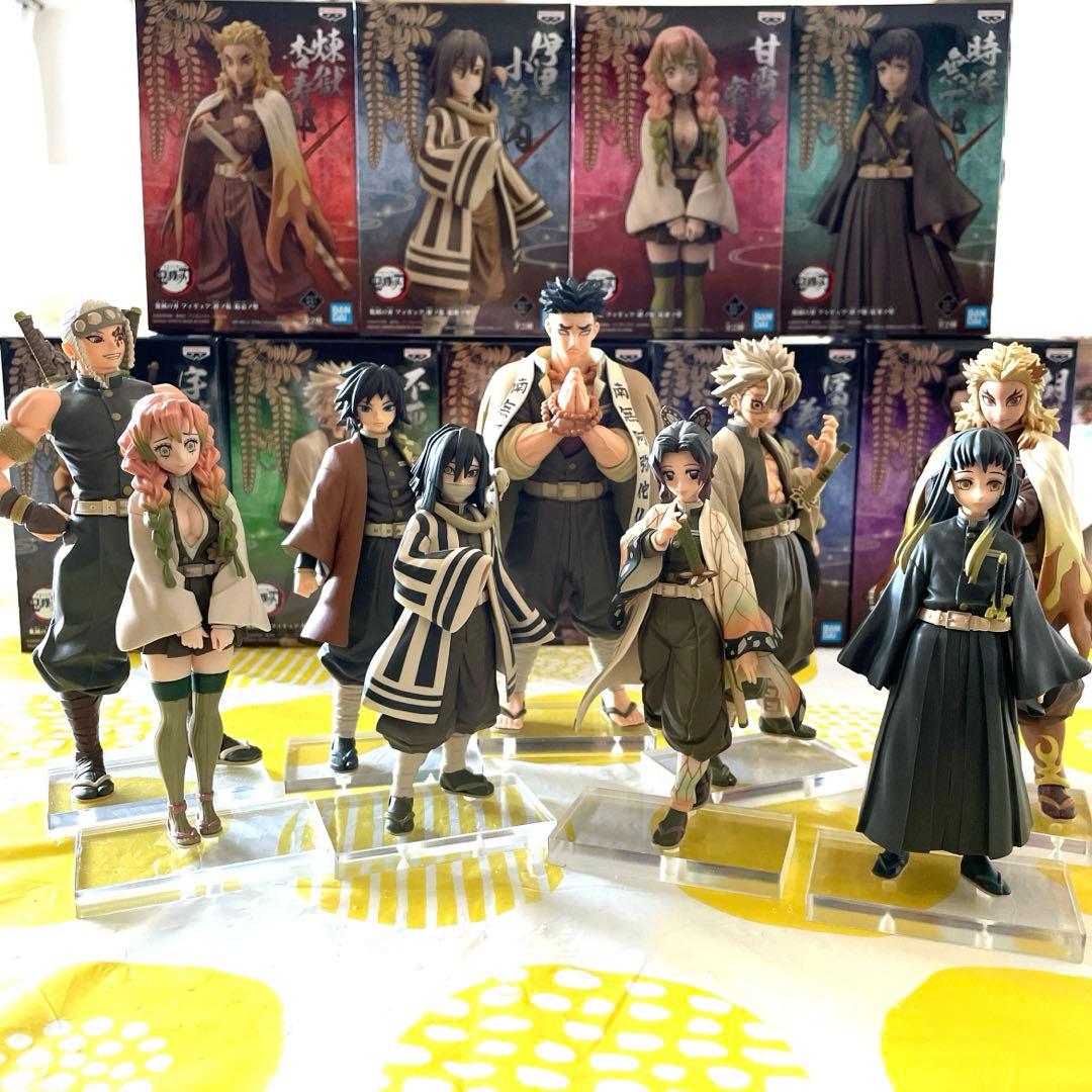 鬼滅の刃 絆ノ装 セピアカラー フィギュア 柱9体 コンプ 超美品 - メルカリ