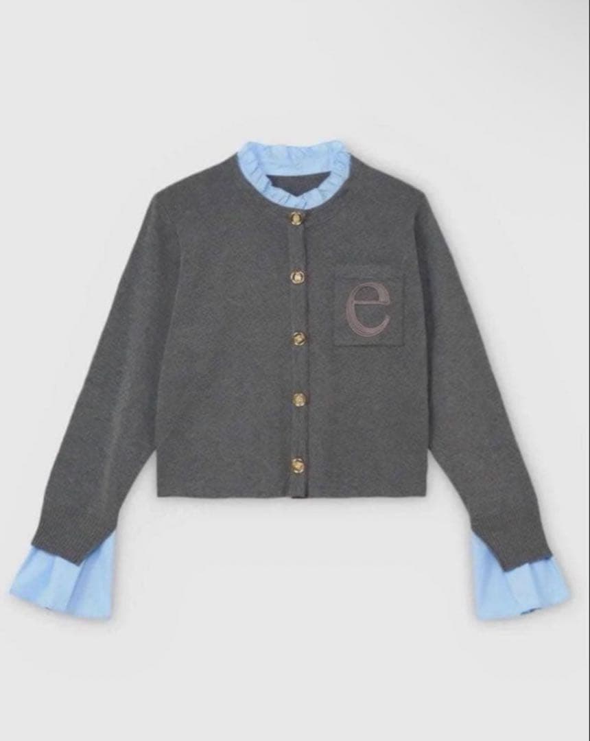 eimy istoire Attached collar ニットジャケット - メルカリ