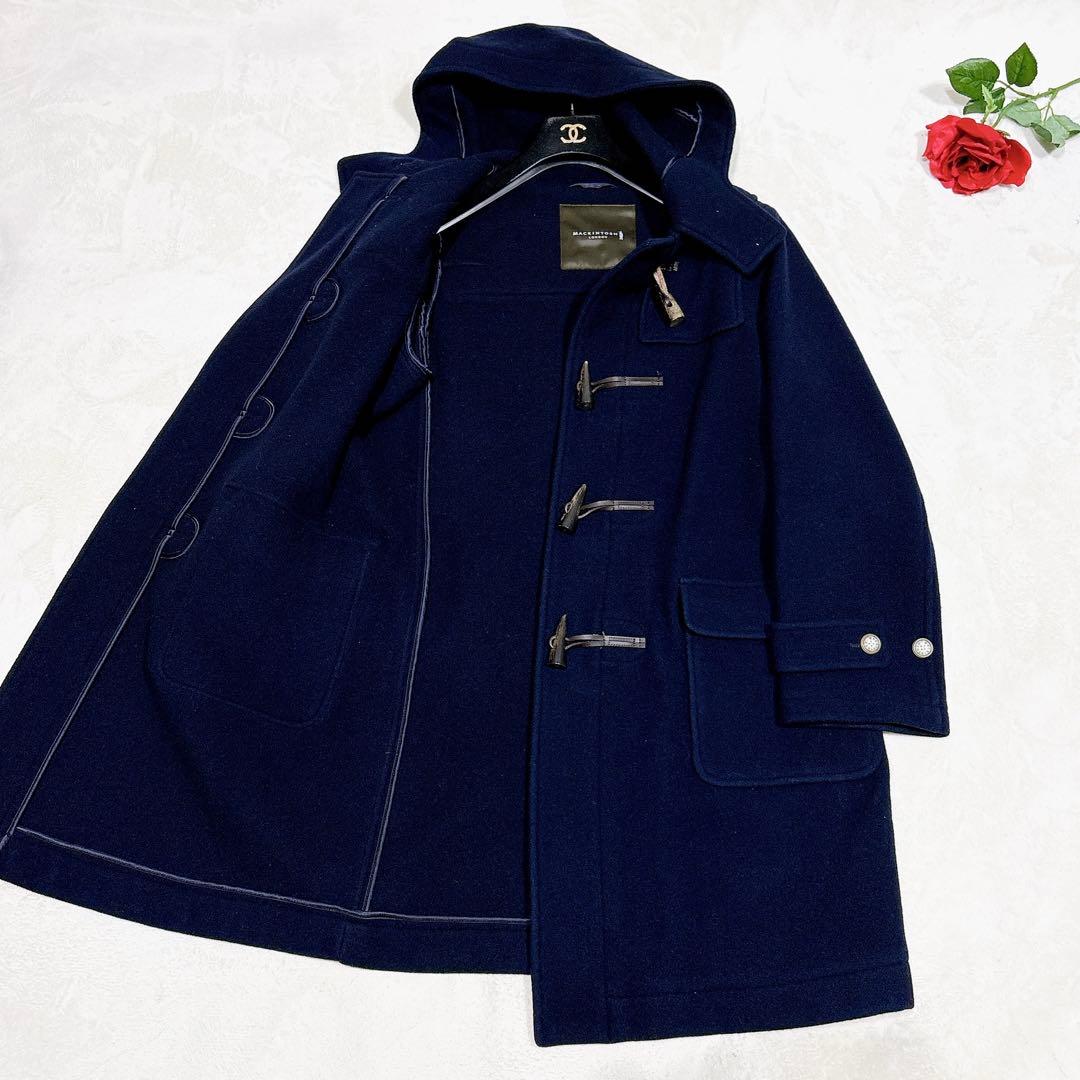 未使用級美品✨　マッキントッシュ　ロンドン　ダッフルコート　ネイビー　46 3L