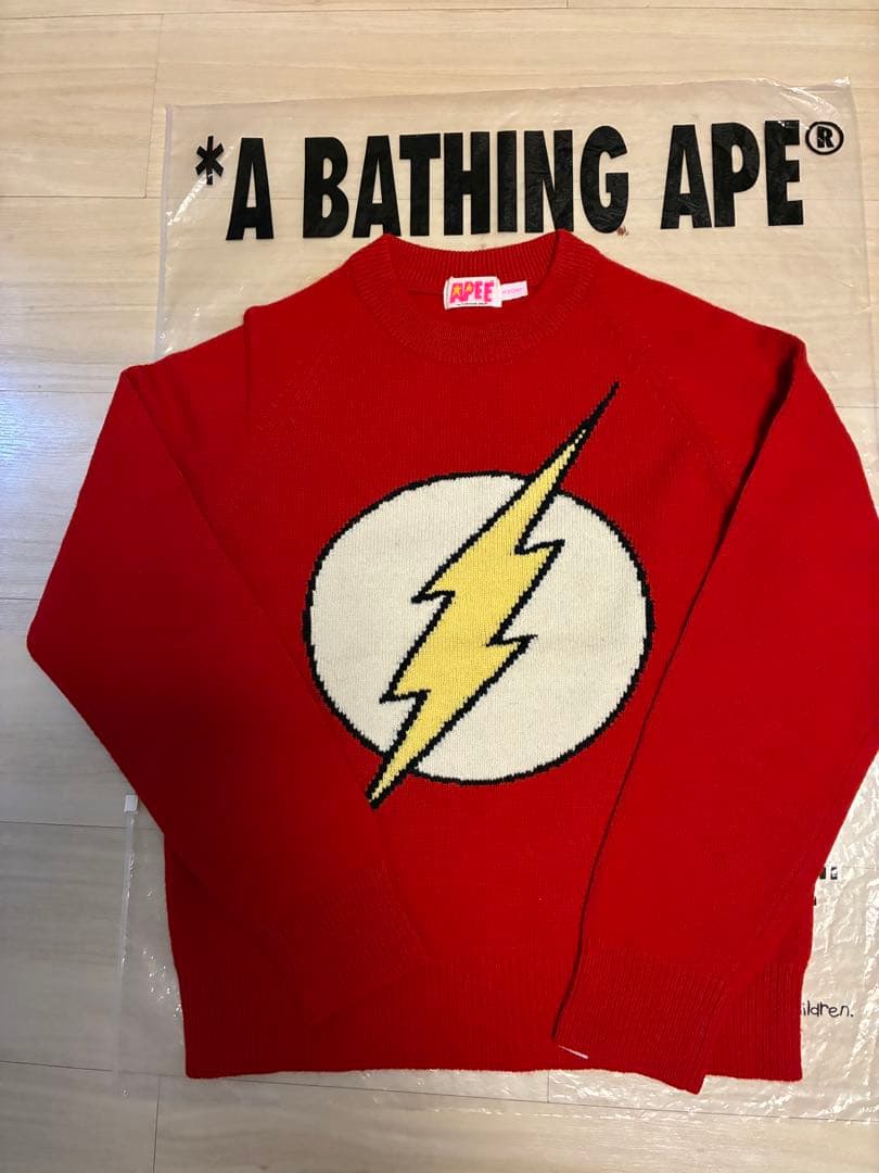 APE稲妻ニット！　希少品