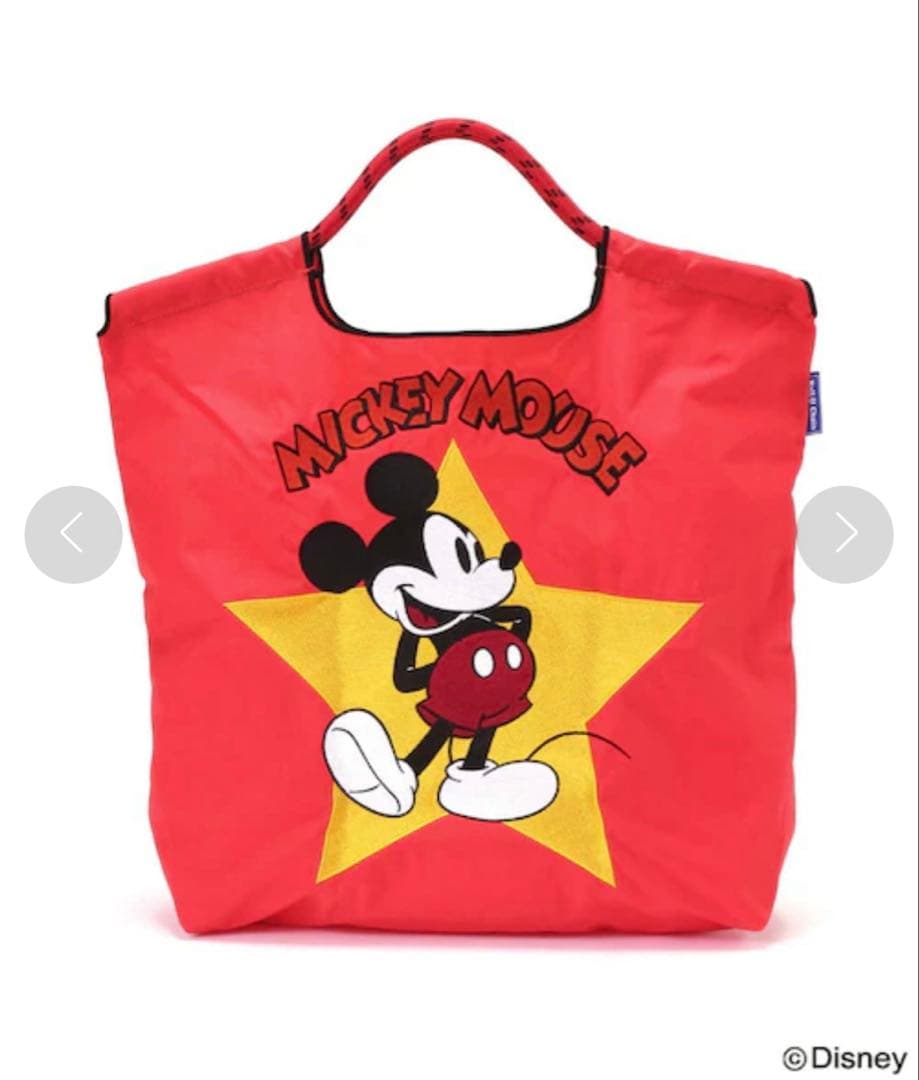 カ*カ様 ボール&チェーン　ミッキーマウス　Disney　赤　Mサイズ　希少？