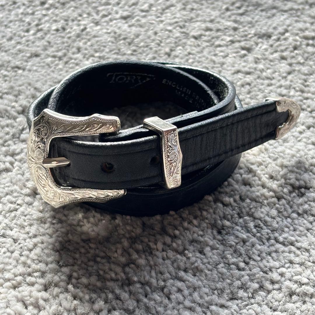 TORY LEATHERトリーレザー 3/4インチウエスタンベルト