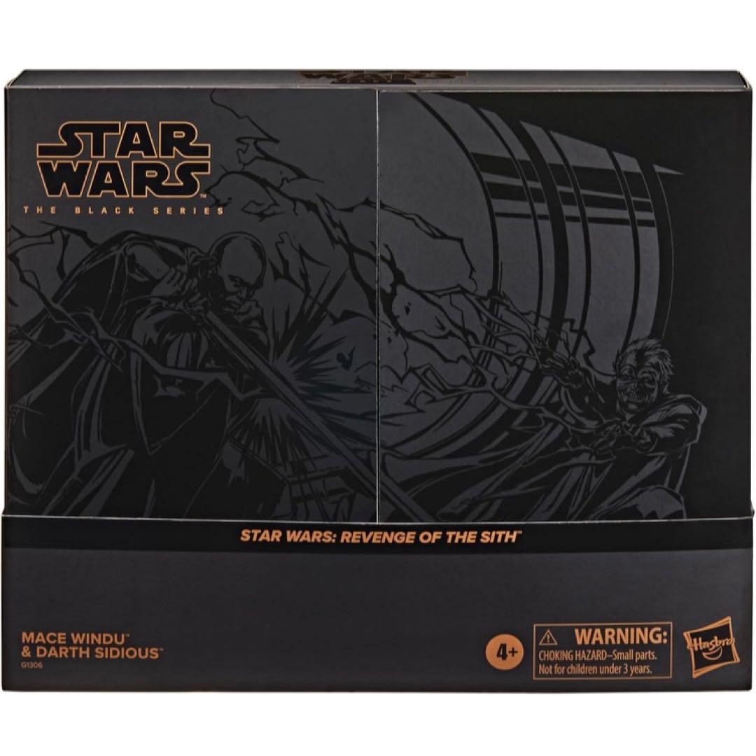 未開封　スターウォーズ　ブラックシリーズ　メイスウィンドゥ　vs パルパティーン